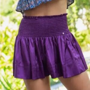 Natural Life Daisy Skort Purple